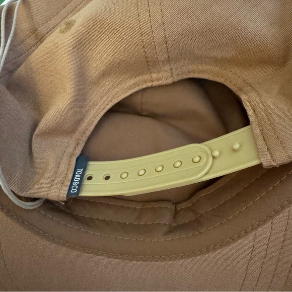 Toad&Co ‘Save The Planet Go Nude’ Hat – Eco Hiking Dad Cap, Tabac Vintage Wash - Picture 3 of 4